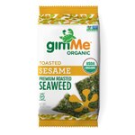GimMe Organic Toasted Seaweed Snacks Sesame