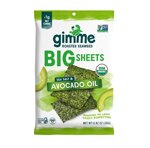 GimMe Roasted Seaweed Big Sheets Avocado Oil