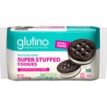 Glutino Super Stuffed Cookies Chocolate Vanilla Creme