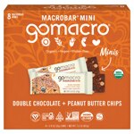 Go Macro Macor Mini Bars Double Chocolate & Peanut Butter Chips