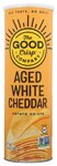 Good Crisp Flavored Potato Crisps Gluten Free Aged White Cheddar