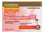 Good Sense Non-Drowsy Nasal Decongestant PE