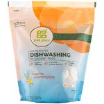 GrabGreen Automatic Dishwashing Detergent Pods Tangerine with Lemongrass