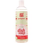 GrabGreen Liquid Dish Soap Red Pear with Magnolia