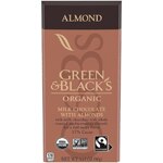 Green & Black's Organic Milk Chocolate With Almonds