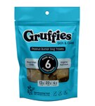 Green Gruff Gruffies Skin & Coat Functional Peanut Butter Dog Treats