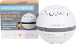 GreenAir Aroma Sphere Fan Powered Essential Oil Diffuser White