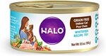 Halo Whitefish Recipe Pate Grain-Free Indoor Cat Canned Cat Food