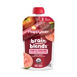 Happy Baby Organic Brain Support Blends Apples Purple Carrots & Guava Baby Food - Stage 2 Pouch