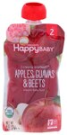 Happy Baby Organic Clearly Crafted Apples Guavas & Beets Baby Food - Stage 2 Pouch