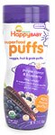 Happy Baby Organic Superfood Puffs Purple Carrot & Blueberry - Baby Finger Food