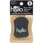 Hello Activated Charcoal Inused Floss