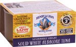Henry & Lisa's Natural Seafood Solid White Albacore Tuna Very Low Sodium