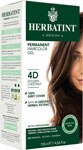 Herbatint Permanent Haircolor Gel 4D Golden Chestnut