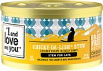 I and Love and You Chicky Da Lish Stew for Cats