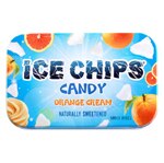 Ice Chips Candy Tin Orange Cream