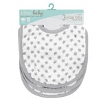 Ideal Baby By The Makers of Aden + Anais Muslin Snap Bibs Pint Size