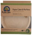 If You Care Paper Cake & Pie Pans Unbleached Chlorine-Free