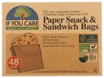 If You Care Paper Sandwich and Snack Bags