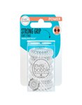 Invisibobble Power Strong Grip Hair Ring Multipack Crystal Clear