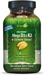Irwin Naturals High Potency Mega D3 & K2 + Turmeric Extract