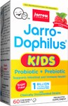 Jarrow Formulas Digestive Jarro-Dophilus Kids Chewable Tablets Natural Raspberry
