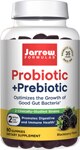 Jarrow Formulas Digestive Probiotic+ Prebiotic Gummies Blackberry
