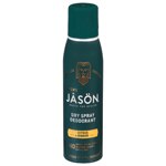 Jason Men's Dry Spray Deodorant Citrus + Ginger