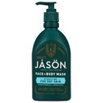 Jason Men's Hydrating 2-in-1 Face + Body Wash