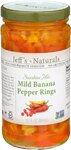 Jeff's Naturals Sunshine Mix Mild Banana Pepper Rings