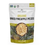 Just About Foods Organic Dried Pineapple Pieces