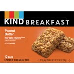 KIND Breakfast Bars Gluten Free Peanut Butter