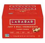 Larabar The Original Real Fruit & Nut Bar Gluten Free Vegan Cashew Cookie