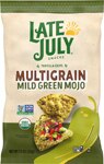 Late July Multi Grain Tortilla Chips Mild Green Mojo