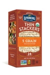 Lundberg Organic Thin Stackers Puffed Grain Cakes 5 Grain