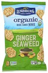 Lundberg Rice Cake Minis Organic Ginger Seaweed