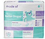 MADE OF Disposable Baby Diapers - Size 6