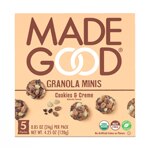 MadeGood Organic Gluten Free Granola Minis Cookies & Creme