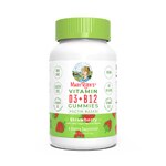 MaryRuth's Organics Vitamin D3 + B12 Gummies Strawberry