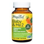 MegaFood Baby & Me 2 Prenatal Multivitamin with Folate and Choline