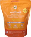 Method Laundry Detergent Packs Ginger Mango 42 Loads