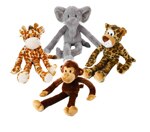 Multipet Cuddle Buddies Swingin' Safari Plush