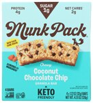 Munk Pack Keto Granola Bar Coconut Cocoa Chip