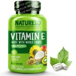 NATURELO Vitamin E from Organic Whole Foods