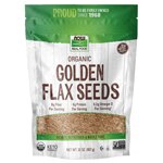 NOW Foods Organic Golden Flax Seeds