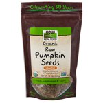 NOW Foods Organic Raw Pumpkin Seeds Unsalted
