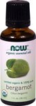 NOW Organic Essential Oils Bergamot