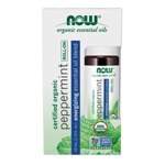 NOW Organic Essential Oils Peppermint Roll-On