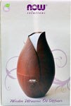 NOW Solutions Ultrasonic Faux Wood Grain Oil Diffuser
