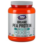 NOW Sports Organic Pea Protein Powder Pure Unflavored